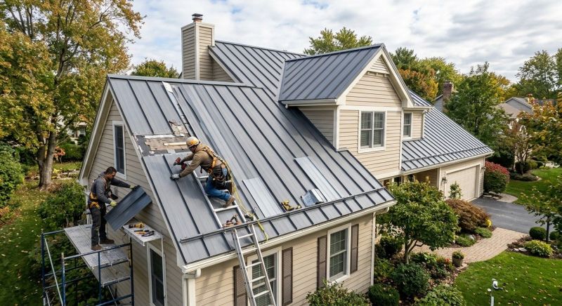 Metal Roof Repair in Iroquois County, IL