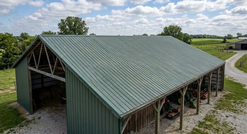 Pole Barn Roof Repair in Beecher, IL