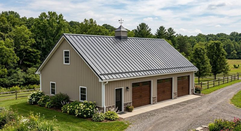 Pole Barn Roof Repair in Monee, IL