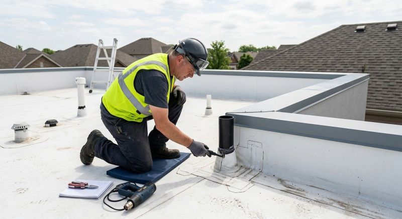 Pvc Roof Inspection in Kankakee County, IL