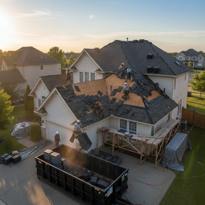 Residential Roof Replacement in Wilmington, IL