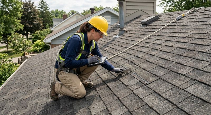 Roof Damage Inspection in Monee, IL