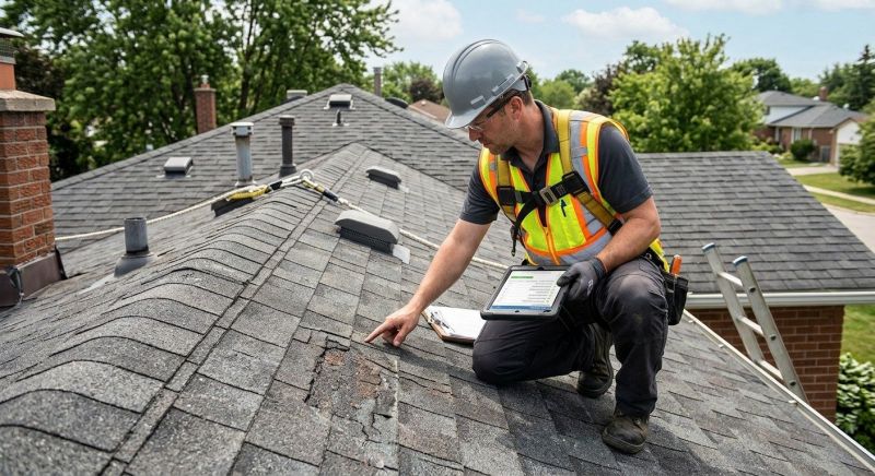 Roof Damage Inspection in Peotone, IL