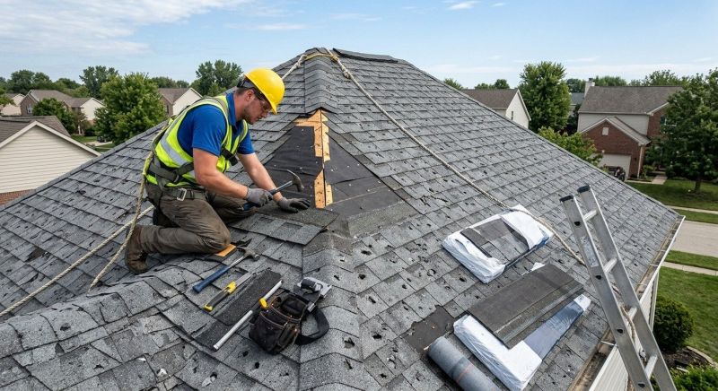 Roof Damage Repair in Monee, IL