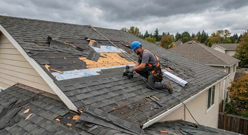 Roof Damage Restoration in Newton County, IN