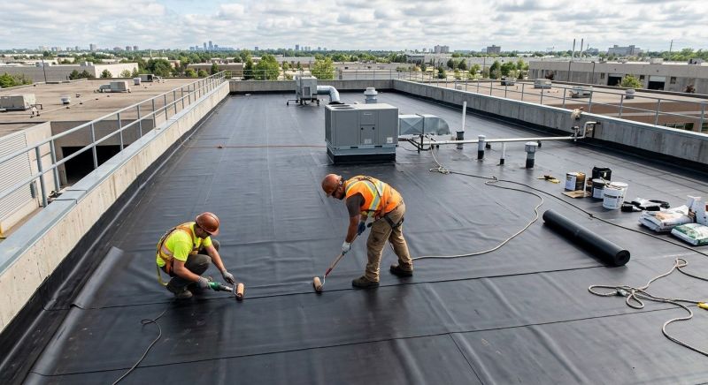 Rubber Roof Installation in Kankakee County, IL