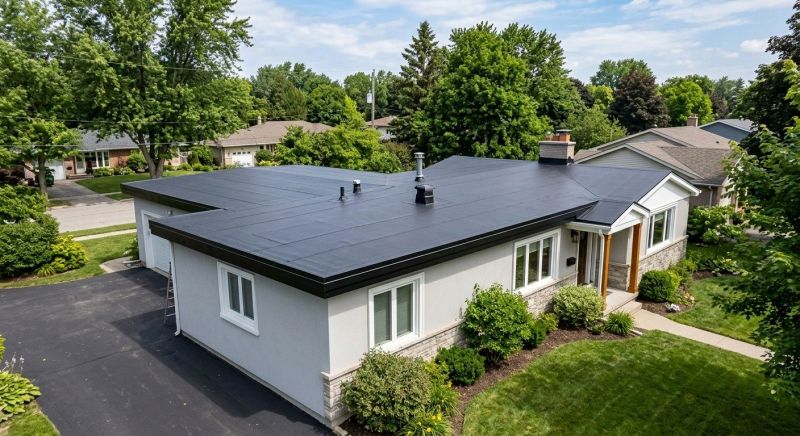 Rubber Roof Installation in Kankakee County, IL