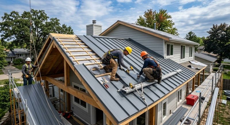 Sheet Roofing Installation in Braidwood, IL