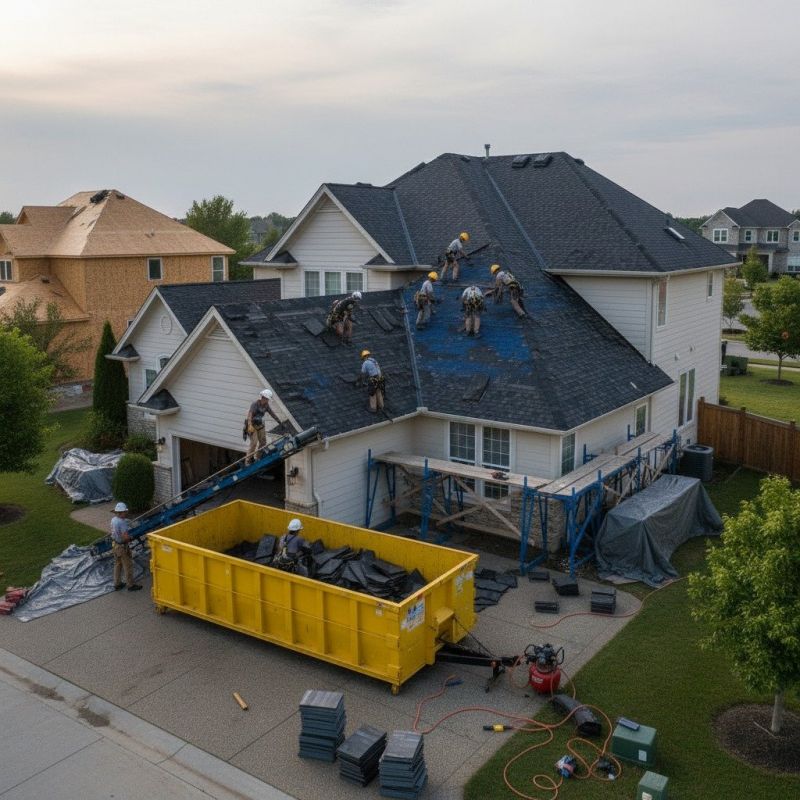 Shingle Roof Replacement in Kankakee County, IL