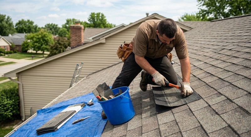 Shingles Repair in Bourbonnais, IL