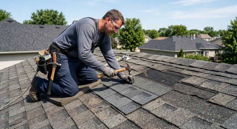 Shingles Repair in Monee, IL