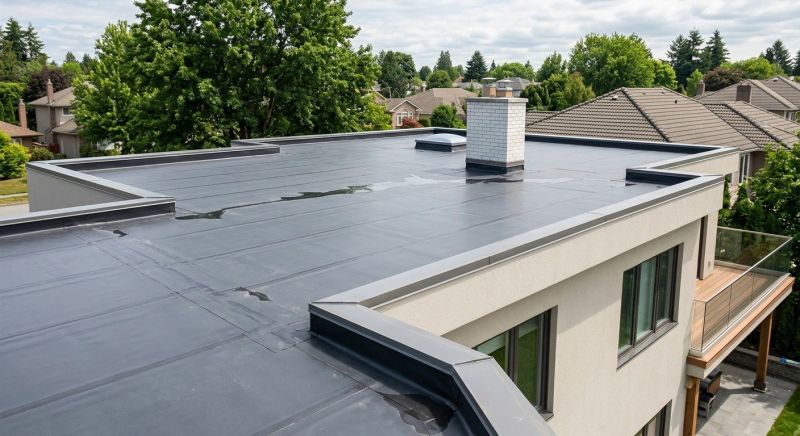 Single Ply Roof Installation in Manhattan, IL