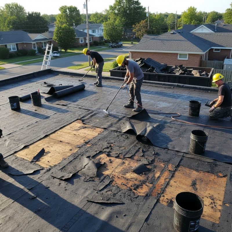 Single Ply Roof Repair in Kankakee, IL