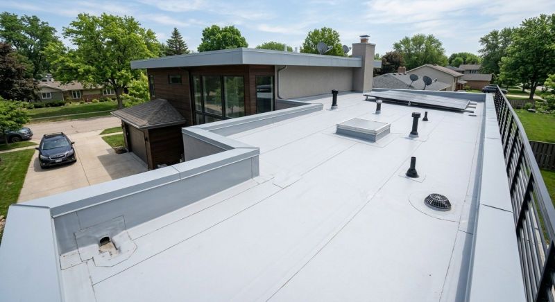Single Ply Roof Replacement in Manhattan, IL