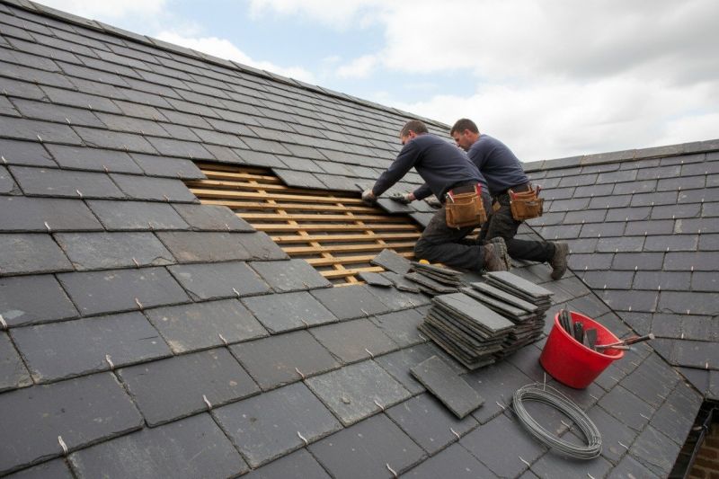 Slate Roof Repair in Manhattan, IL