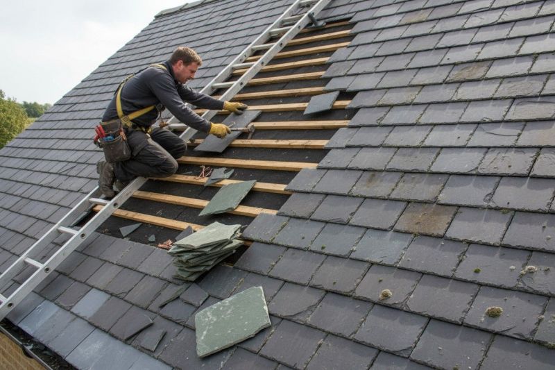Slate Roof Repair in Newton County, IN