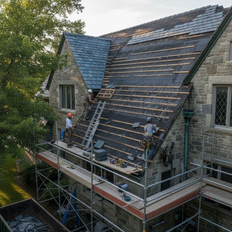 Slate Roof Replacement in Iroquois County, IL