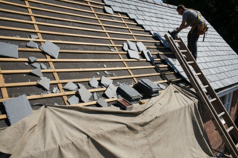 Slate Roof Replacement in Kankakee County, IL