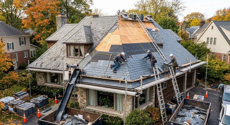 Slate Shingle Replacement in Kankakee County, IL