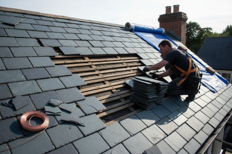 Slate Shingles Repair in Braidwood, IL