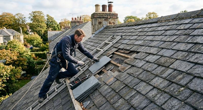 Slate Shingles Repair in Newton County, IN