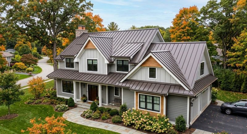 Steel Roof Replacement in Chebanse, IL