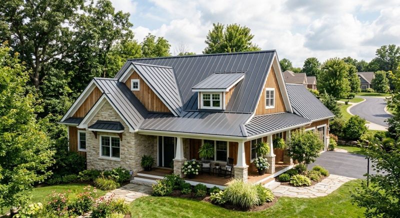Steel Roof Replacement in Iroquois County, IL
