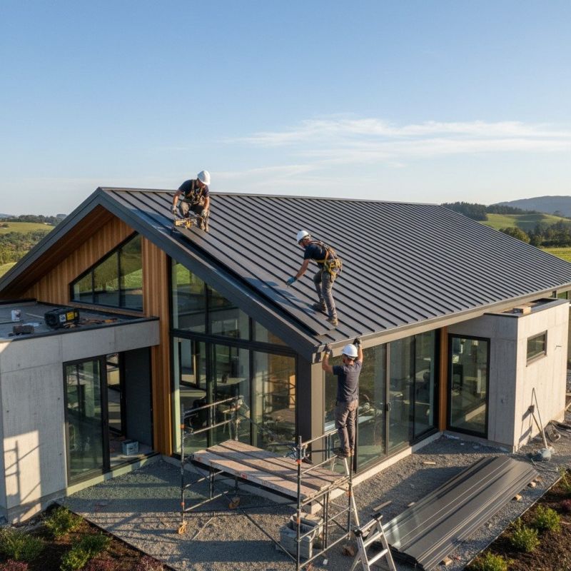 Steel Roof Replacement in Kankakee, IL
