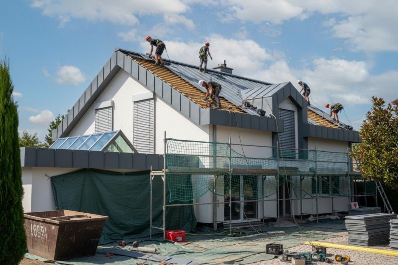 Steel Roof Replacement in Monee, IL