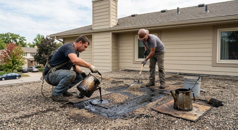 Tar And Gravel Roof Repair in Kankakee, IL