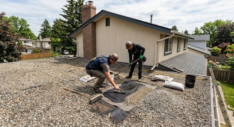 Tar And Gravel Roof Repair in Newton County, IN