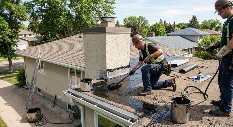 Tar And Gravel Roof Repair in Peotone, IL