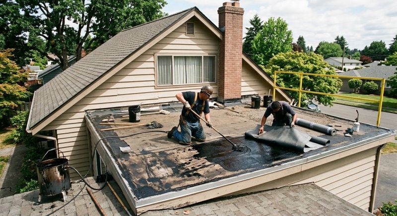 Tar Roof Repair in Gilman, IL