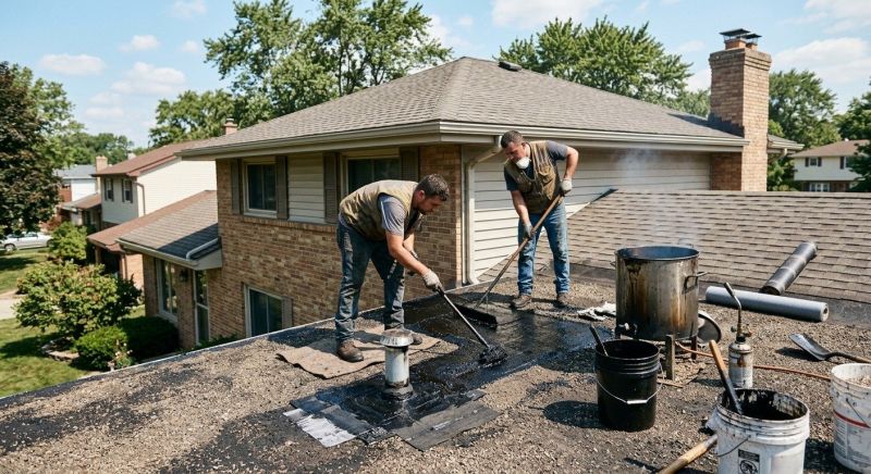 Tar Roof Repair in Kankakee, IL