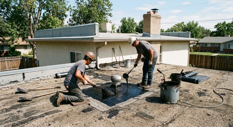 Tar Roof Repair in Manhattan, IL
