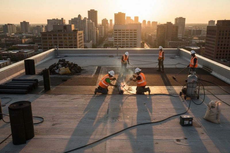 Tar Roof Replacement in Chebanse, IL