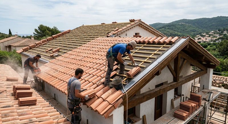 Tile Roof Installation in Wilmington, IL