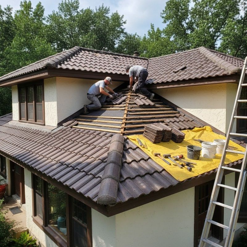 Tile Roof Repair in Bourbonnais, IL
