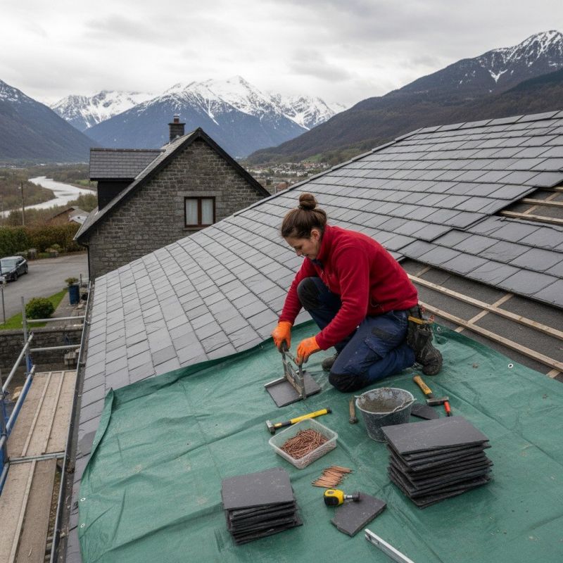 Tile Roof Repair in Gilman, IL