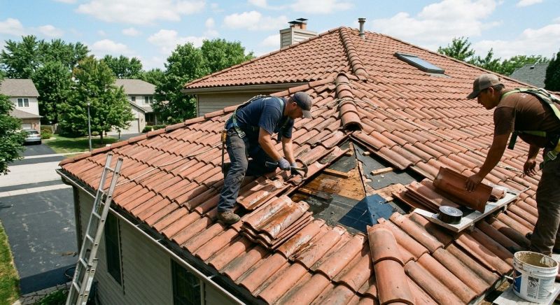 Tile Roof Repair in Manhattan, IL