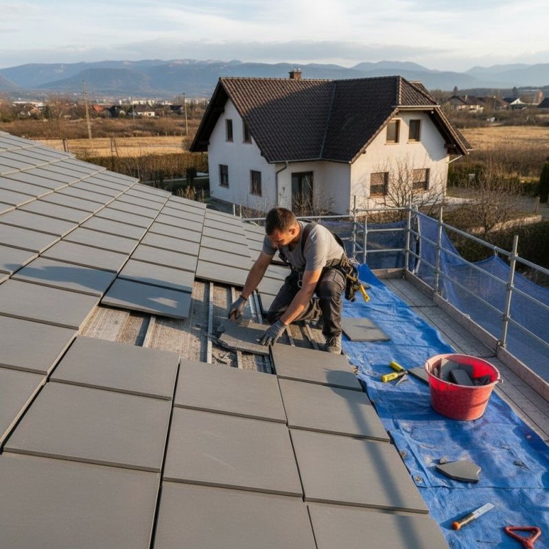 Tile Roof Repair in Manhattan, IL