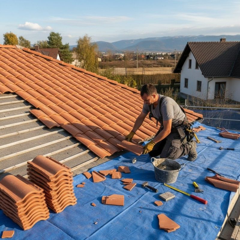 Tile Roof Repair in Wilmington, IL