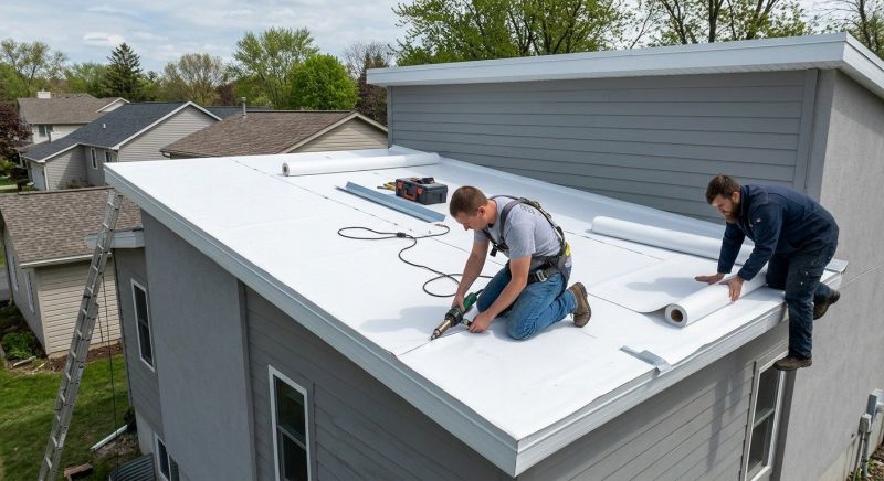 Tpo Roof Installation in Gilman, IL
