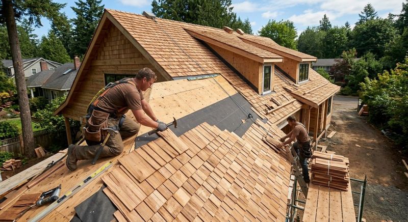 Wood Roofing Installation in Bourbonnais, IL