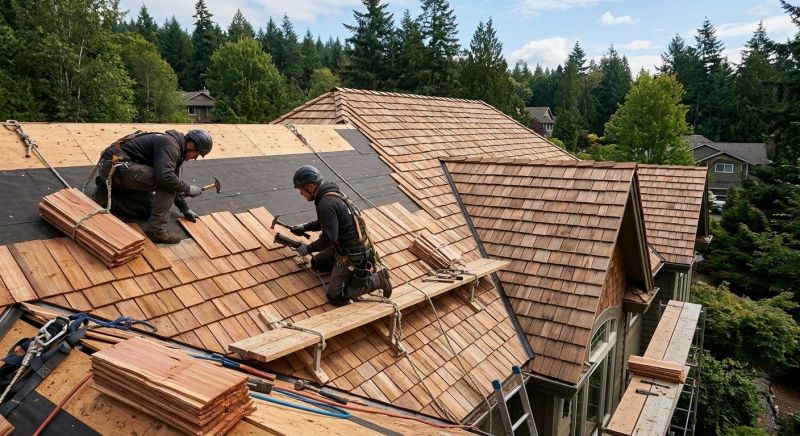 Wood Roofing Installation in Chebanse, IL